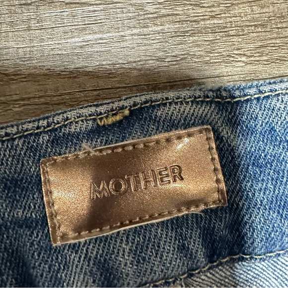 Mother The Looker Ankle Step Fray In Exposed Secret Sister Skinny Cropped Jeans - Picture 6 of 10